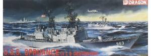 U.S. Navy USS Spruance DD-963, skala 1:350, DRAGON 1006