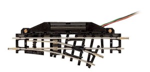 Zwrotnica prawa 24° z nepędem elektr., skala H0e, ROCO 32403