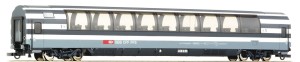 Wagon osobowy panoromiczny, SBB, skala H0, ROCO 64398