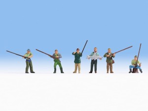 Wędkarze, skala H0, NOCH 15892