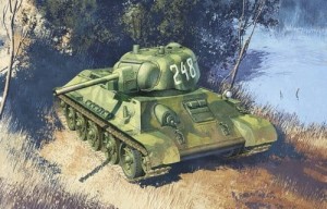 T-34/76 Mod. 1942 Formochka , skala 1:35, DRAGON 6487