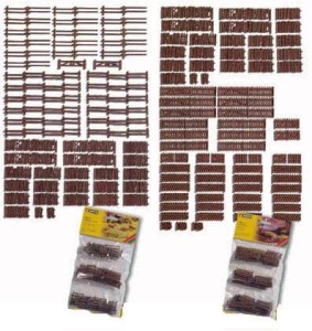 Płoty ogrodowe, skala H0, NOCH 13096