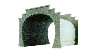 Płyta rury tunelowej, skala H0, BUSCH 7404