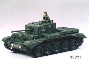 Czołg, British Cruiser Tank Cromwell Mk IV, skala 1:35, Tamiya 35221