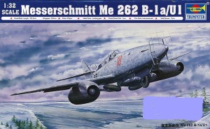 Messerschmitt Me-262 B-1a/U1, skala 1:32, TRUMPETER 02237