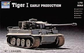 Tiger I Early, skala 1:72, TRUMPETER 07242
