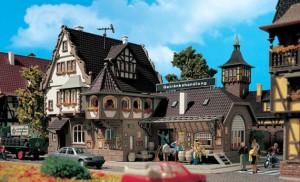 Sklep z napojami, skala H0, VOLLMER 43697