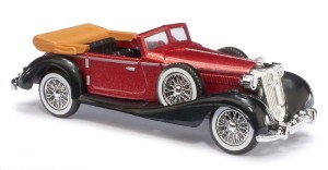 Samochód, Horch 853, Cabrio otwarty , skala H0, BUSCH 41314