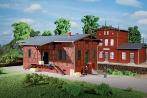 Magazyn towarowy, skala N, AUHAGEN 14469