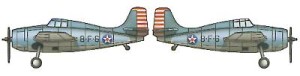 F4F-4 Widcat, skala 1:350, Trumpeter 06202